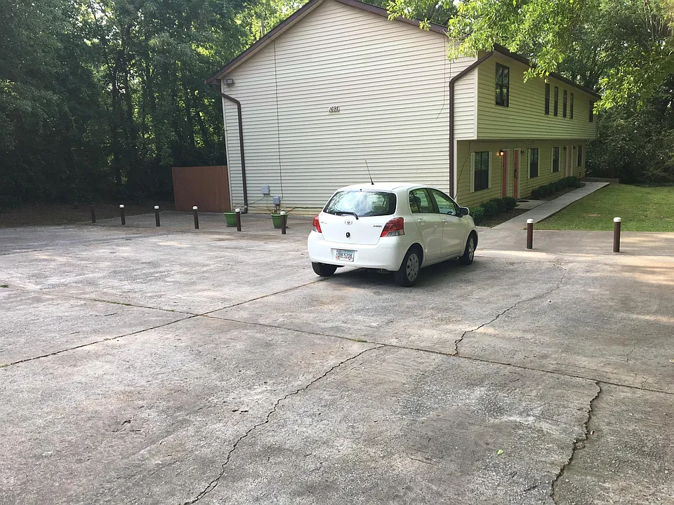 Off-street parking. Each townhome has 2 parking spaces. Tota