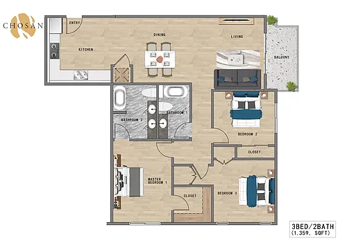 Floor plan A3