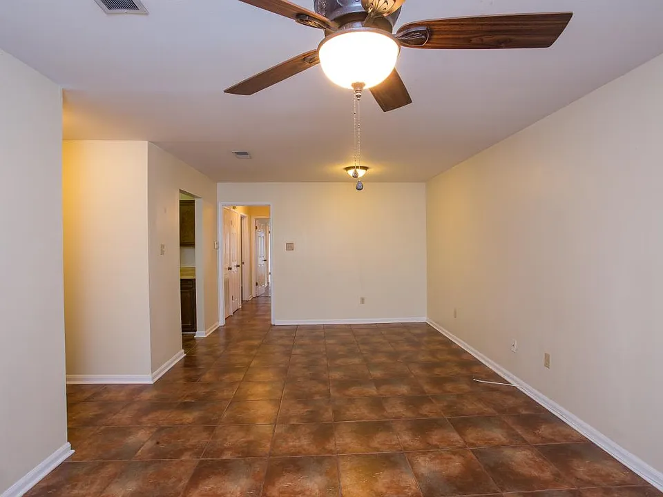 Living room from front door