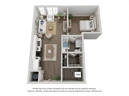 Floor plan A1F