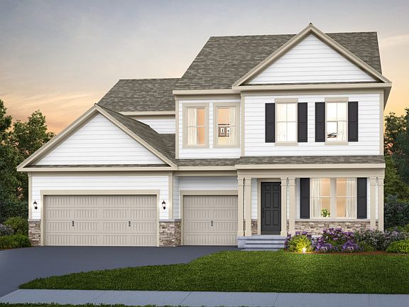 Westchester - Elevation 2 with opt 3rd car garage