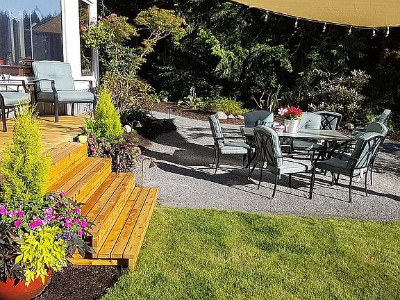 Back deck/patio space