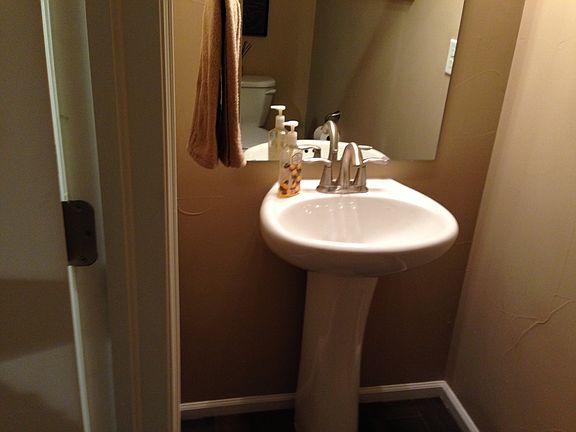 Main level half bathroom 