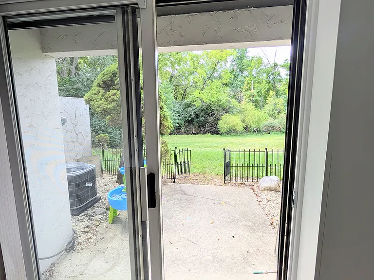 Walkout door from the basement leads to stunning view