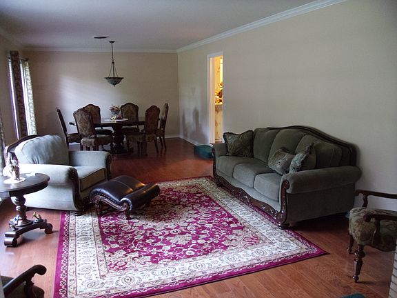 Formal living & dining room.
