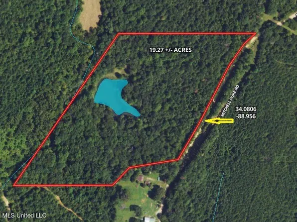 Mitchell Duke Rd, Pontotoc, MS 38863