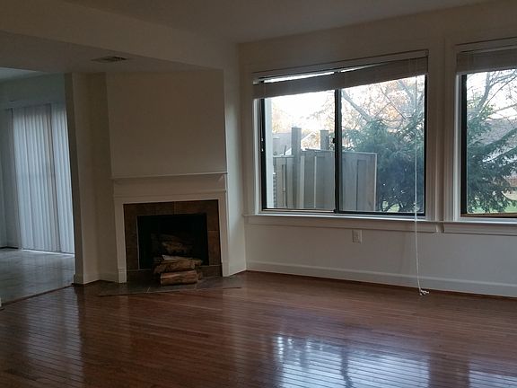 fireplace in living room
