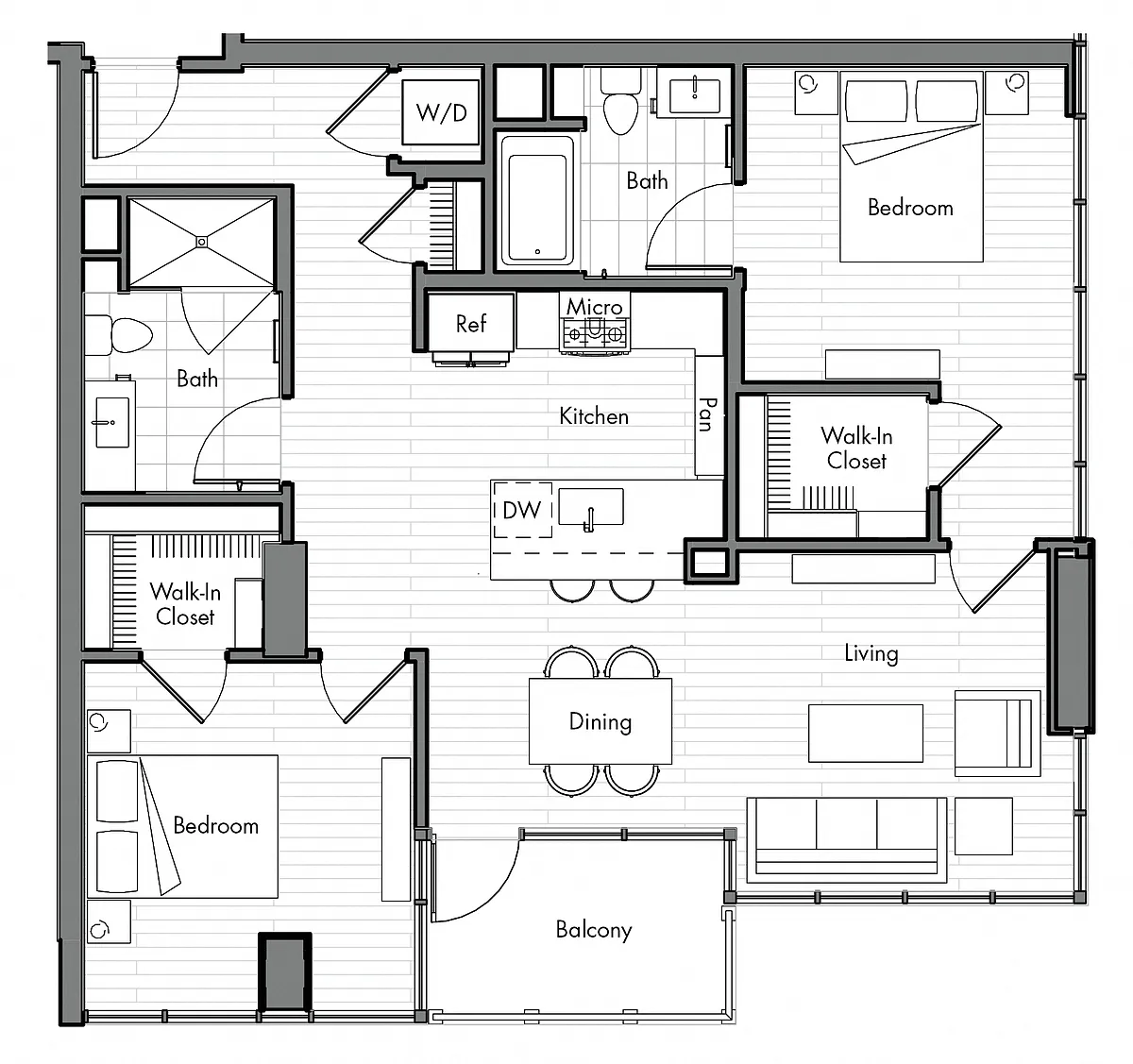 Floor plan B1
