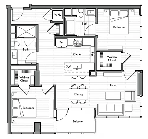 Floor plan B1