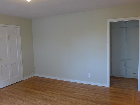 View from Living Room toward closet area and bath.