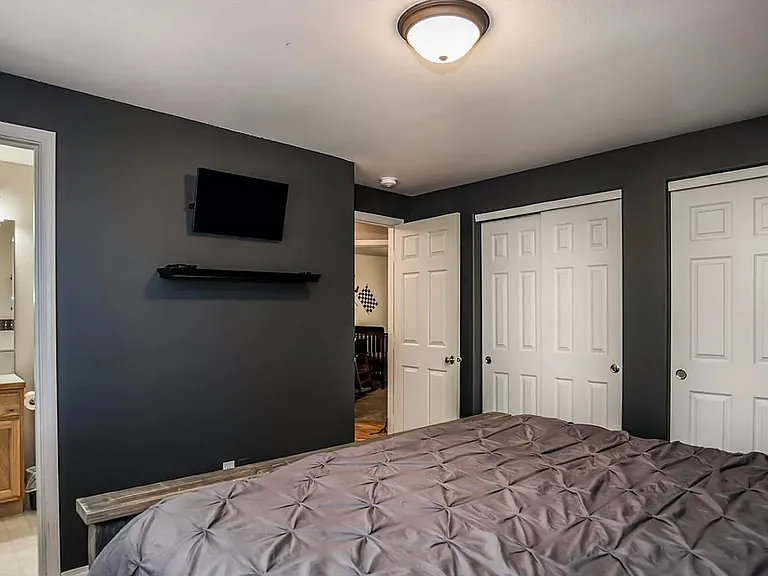 Primary bedroom (staged)