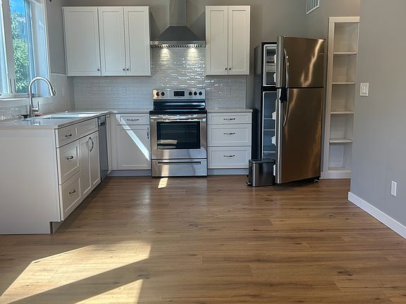 Kitchen from Living Room Area