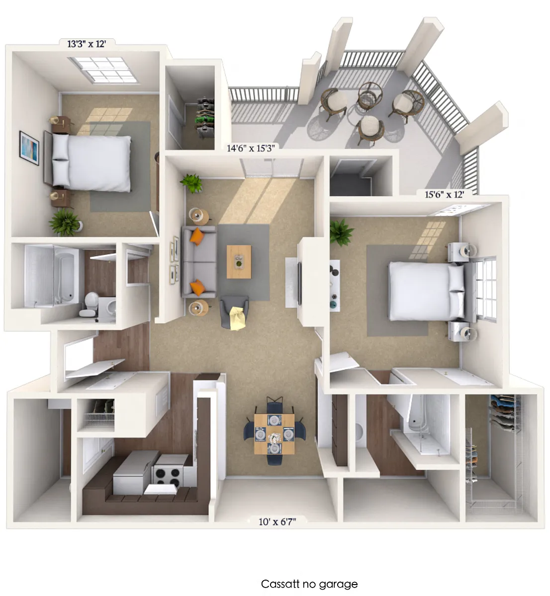 Floor plan Cassatt