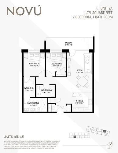 Floor plan 2A
