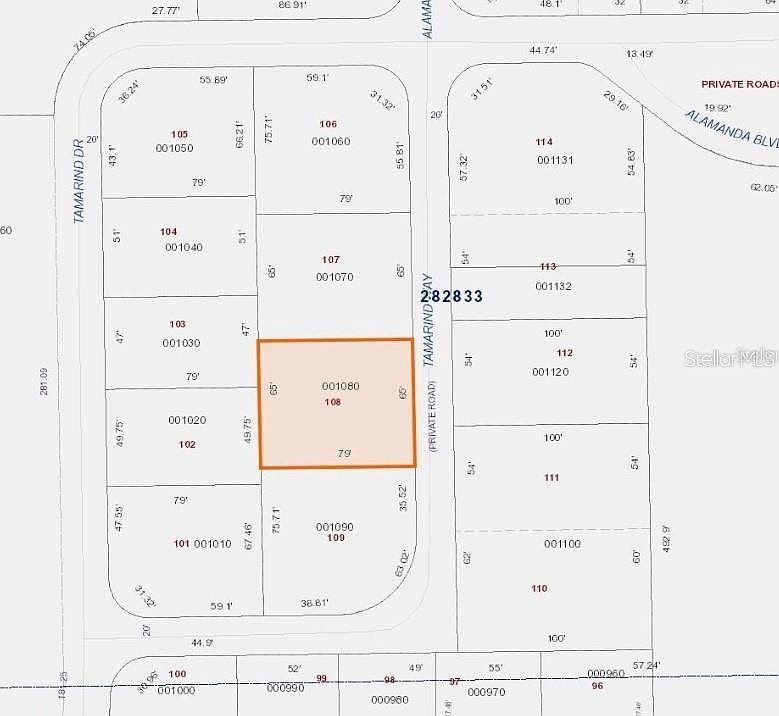 1st image of 7079 TAMARIND WAY LOT 108