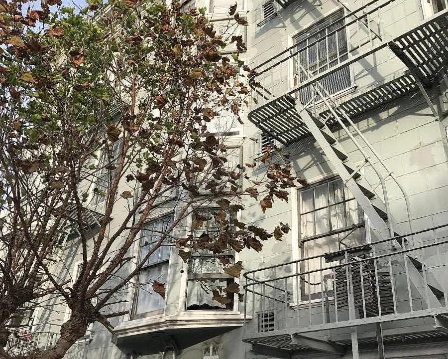 Front of building