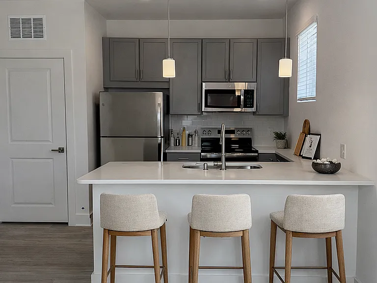 Sawmill kitchen staging