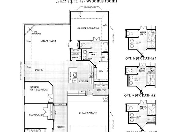 1st Floor Standard with Options