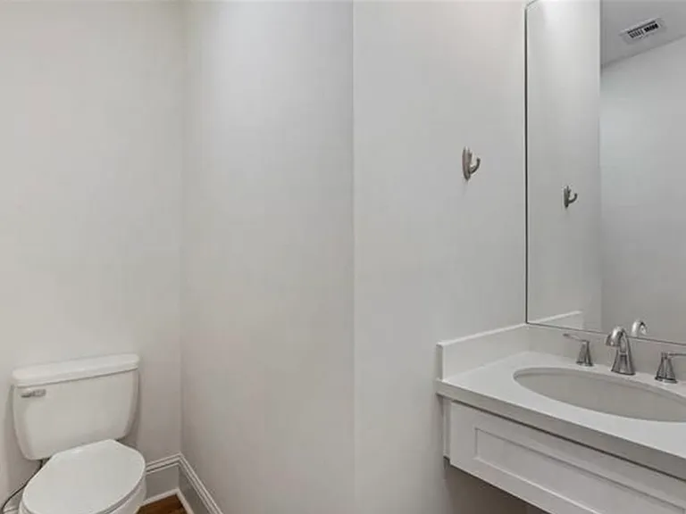 Half bath downstairs