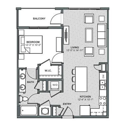 Floor plan Woodburn