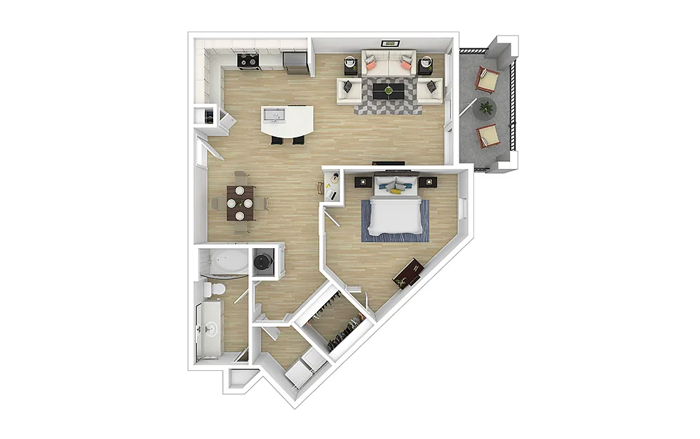 Floor plan Chastain - Premium