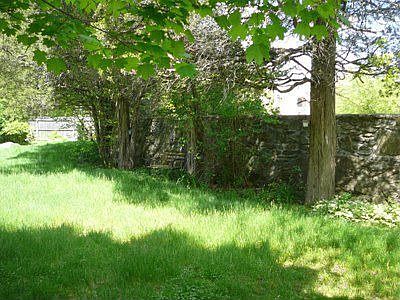 historic searles stone wall