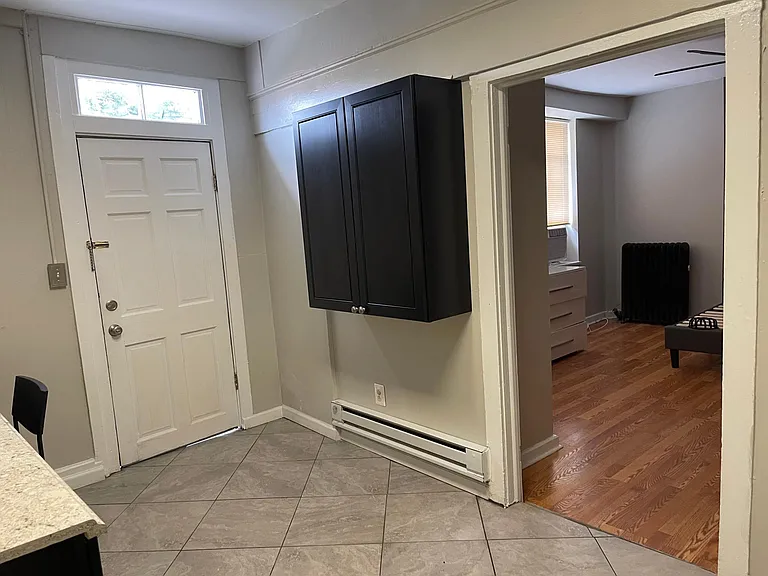 Entrance to unit