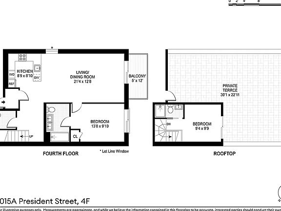 2nd image of 1015A President St #4F
