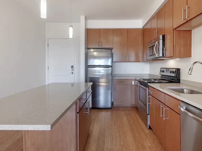 Kitchen with Stainless Steel Appliances
