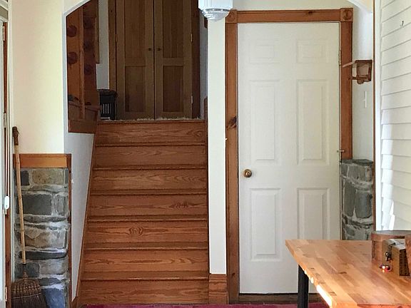 Mudroom, radiant floor