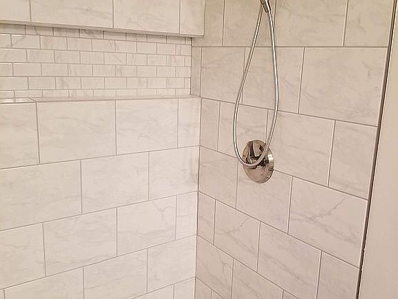 Master walk-in shower
