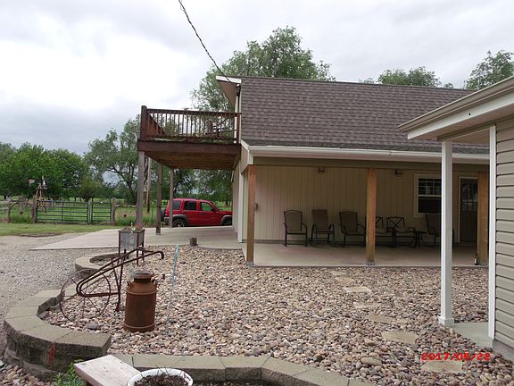 New deck and covered patio