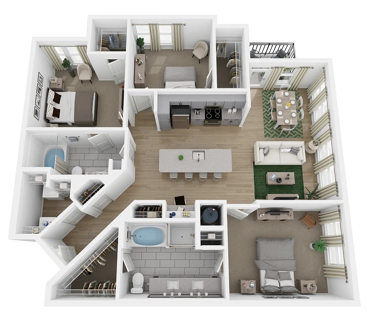 Floor plan C1