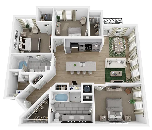 Floor plan C1