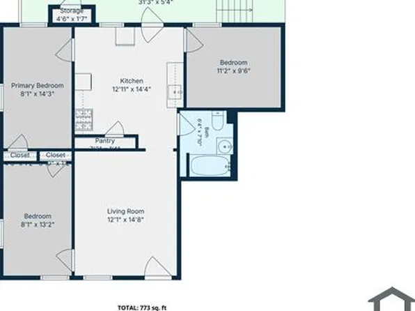 5 Gibson Pl #1, Fitchburg, MA 01420