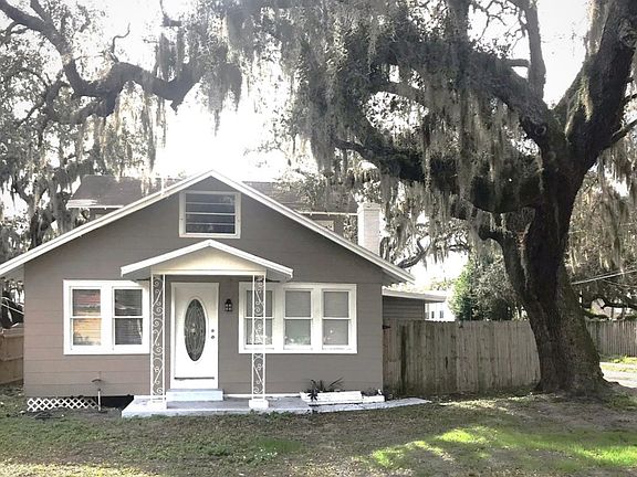 Front of House with Oak Tree