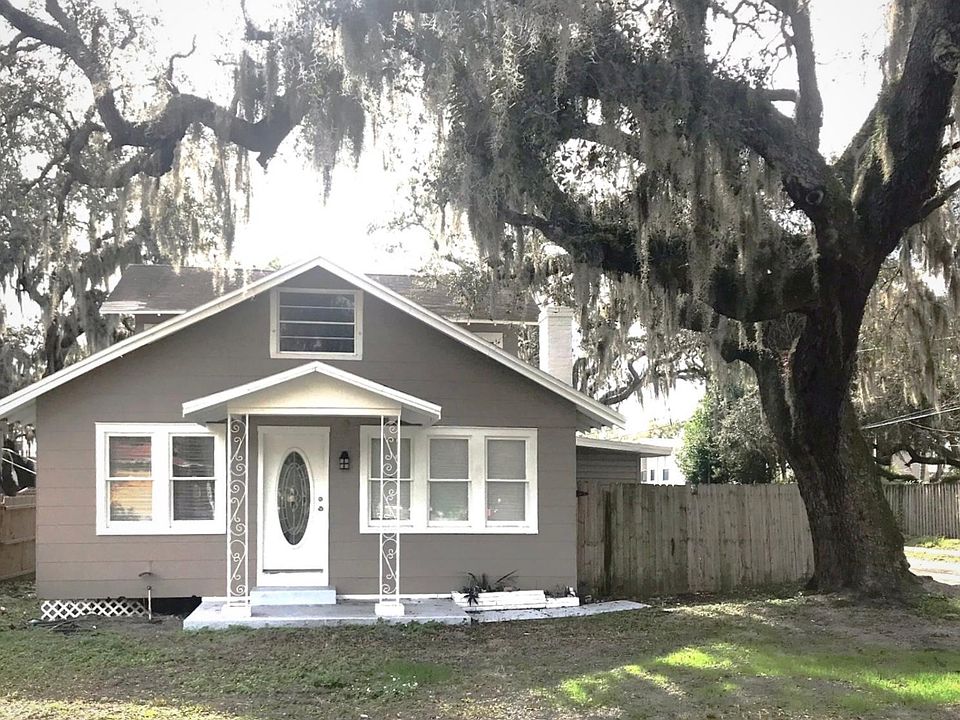 Front of House with Oak Tree