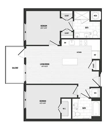 Floor plan B4B - Coda
