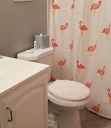 pocket door to guest bedroom