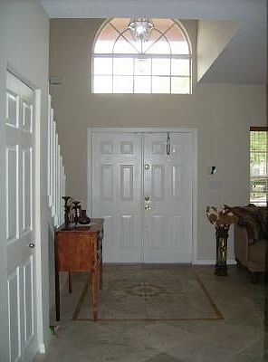entrance marble inlay detail