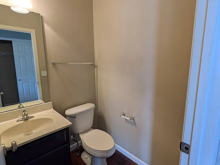 first floor powder room
