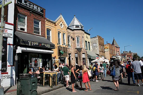 H Street Corridor (10 minute walk from the home)