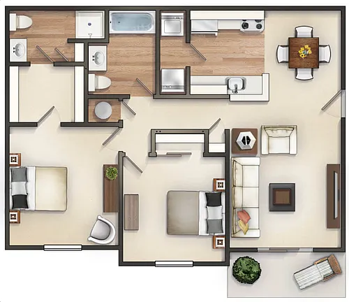 Floor plan B1