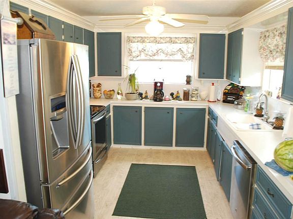 Newly remodeled kitchen with high-end stainless appliances.