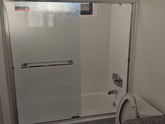 Remodeled Bathrooms with new shower enclosure
