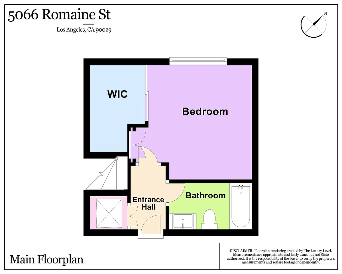 Floor plan One Bedroom Modern Townhome