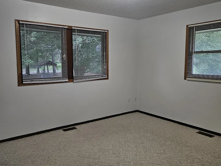 Bedroom #3 with double windows