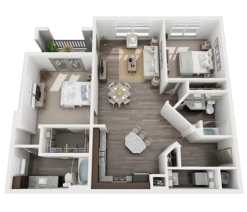 Floor plan B2