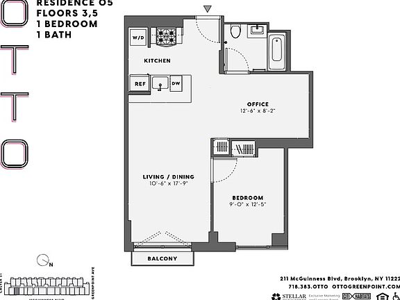 2nd image of 211 McGuinness Blvd APT 405