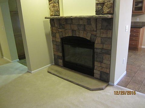 Great fireplace